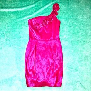 F21 One Shoulder Party Dress